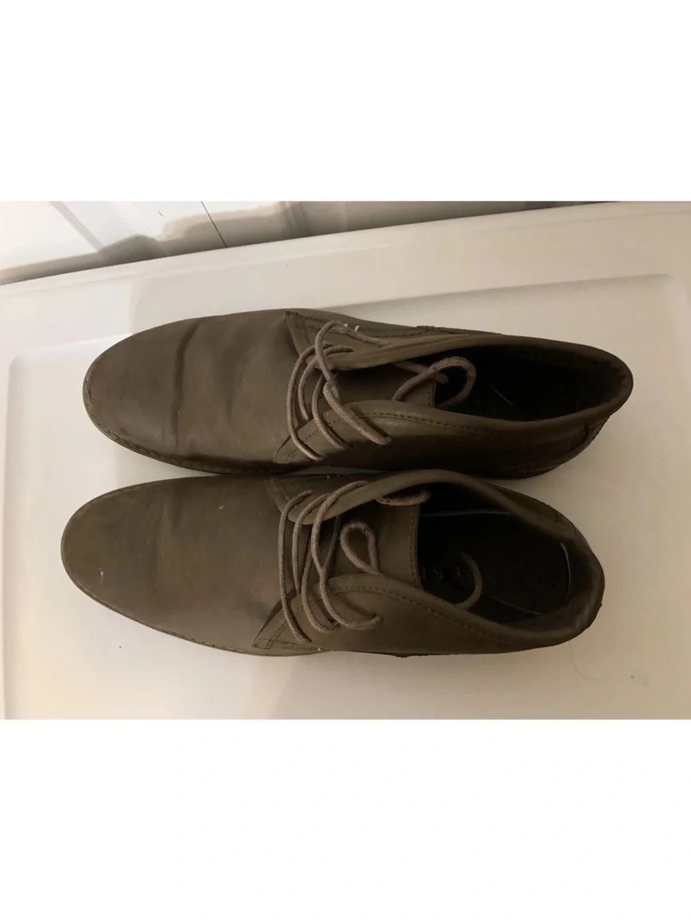 Varese Mens Sz 11W Brown Leather Chukka Boots